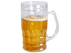 Cooling Beer Mug with Fake Beer