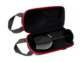 Black Wine Glass in an Elegant Case