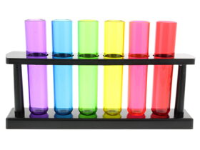 Colourful Drinking Test Tubes