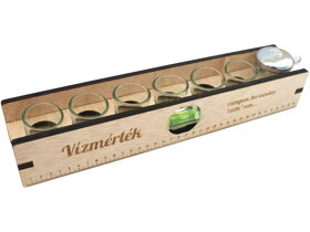 Spirit Level with Shot Glasses and Bell HU