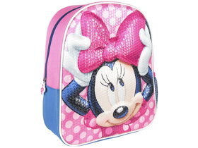 Girls 3D Backpack Minnie Mouse with Bow