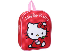Red Kids Backpack Hello Kitty