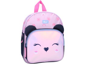 Girls Pink Bear Cub Backpack