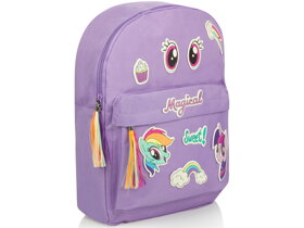Purple Kids Backpack My Little Pony with Stickers
