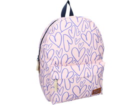 Pink Backpack Milky Kiss Hearts