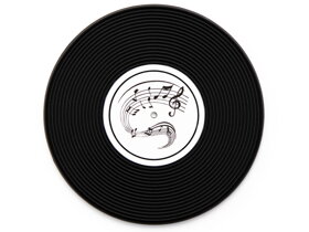 Vinyl Record Coasters