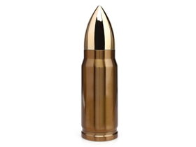Gold Bullet-Shaped Thermos