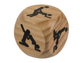 Large Wooden Kamasutra Dice