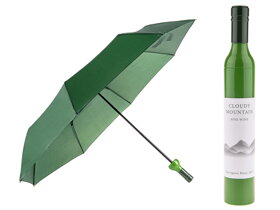 Umbrella Shaped Like a White Wine Bottle