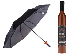 Umbrella Shaped Like a Whisky Bottle