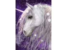 Kids Blanket White Unicorn