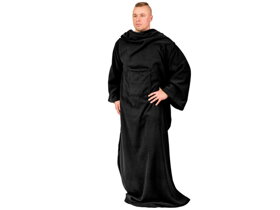 Black Blanket with Sleeves