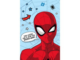 Kids Blanket Spiderman Star