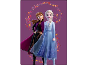 Kids Blanket Frozen II Anna and Elsa