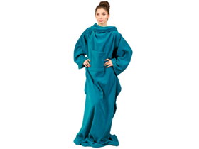Blue Blanket with Sleeves