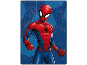 Blue Kids Blanket Spiderman