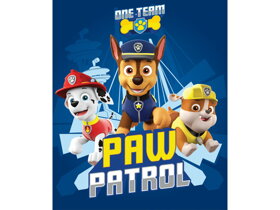 Blue Kids Blanket Paw Patrol