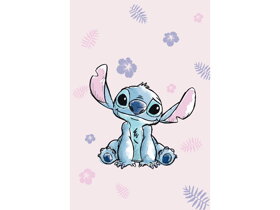 Pink Kids Blanket Lilo and Stitch