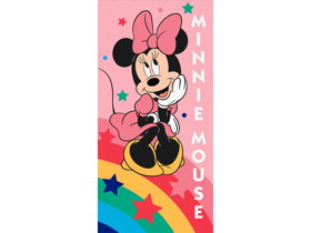 Beach Towel Minnie Mouse Rainbow Star