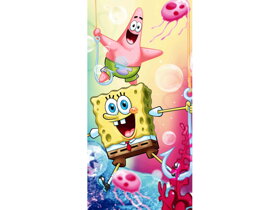 Kids Beach Towel SpongeBob and Patrick