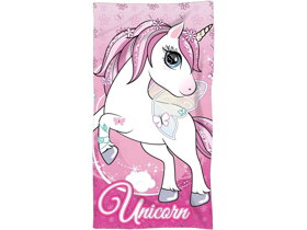 Pink Beach Towel Unicorn