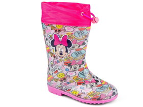Minnie Mouse Kids Rubber Boots - Size 28