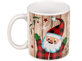 Christmas Mug with Santa Claus