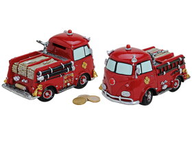 Fire Engine Money Box