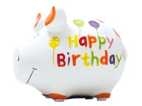 Ceramic Birthday Pig Money Box