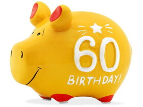 Ceramic Piggy Money Box 60 Years