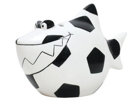 Ceramic Shark Money Box for Football Players