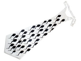 Funny Tie with Sperm