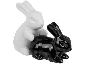 Salt and Pepper Shakers - Love Bunny Couple