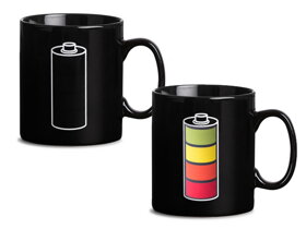 Large Colour-Changing Battery Mug