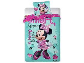 Minnie Mouse Hearts and Flowers Bedding Set