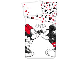 Minnie and Mickey Love Bedding Set