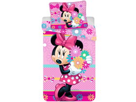 Minnie Mouse with Flowers Bedding Set