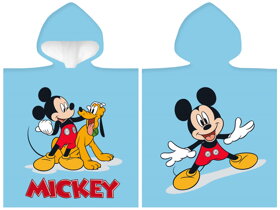 Blue Kids Poncho Mickey Mouse