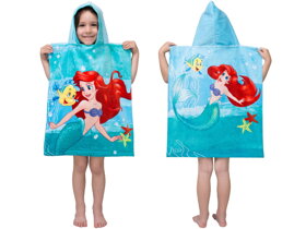 Kids Poncho Disney Princess Ariel