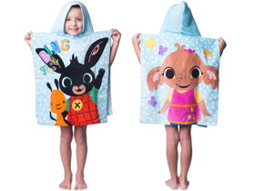 Blue Kids Poncho Bing