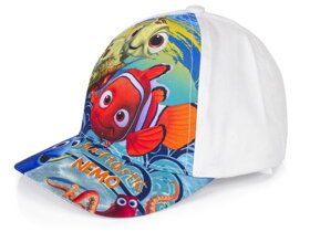 White Kids Baseball Cap Nemo - Size 50