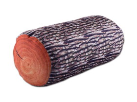 Wood Log-Shaped Pillow II