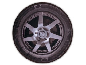 Large Tire-Shaped Pillow
