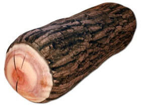 Wood Log-Shaped Pillow
