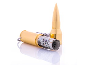 Money Case in the Shape of a Bullet Cartridge