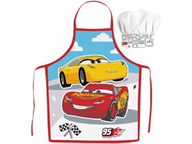 Kids Apron with Chef Hat Disney Cars