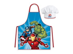Kids Apron with Chef Hat Avengers