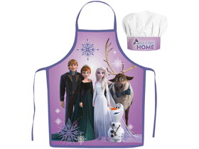 Kids Apron with Chef Hat Frozen Family