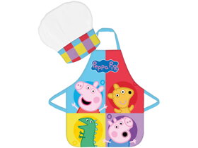 Kids’ Apron with Chef Hat Peppa Pig Team