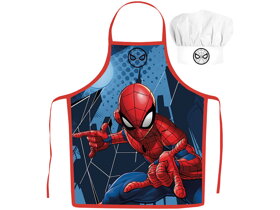 Boys Apron with Chef Hat Spiderman